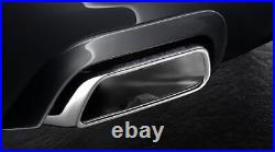 BMW Genuine M Performance Tail Pipe Tip Trims Set LHD Fits G30 51122447338 BMW Genuine M Performance Tail Pipe Tip Trims Set LHD Fits G30 51122447338