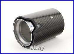 BMW Genuine M Performance Tailpipe Trim Carbon Fits F22 F22 LCI F23 18302355889