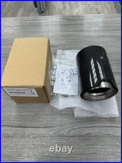 BMW Genuine M Performance Tailpipe Trim Carbon Fits F87 F87 LCI F80 18302358110 BMW Genuine M Performance Tailpipe Trim Carbon Fits F87 F87 LCI F80 18302358110