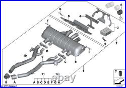 BMW Genuine M Performance Tailpipe Trim Titanium Fits G87 G80 18305A86350 BMW Genuine M Performance Tailpipe Trim Titanium Fits G87 G80 18305A86350