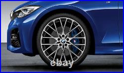 BMW Genuine RDC Wheel & Tyre Set Summer Black M Performance 36112459545