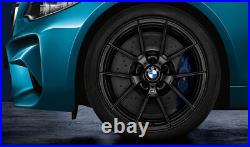 BMW Genuine RDC Wheel & Tyre Set Summer Matt Black M Performance 36112449763