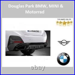 BMW Genuine Rear diffuser, carbon (M Performance). 4 & i4 G26 Gran Coupe