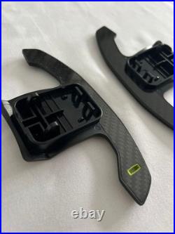 BMW M2/M3/M4/M5/M8 M Performance Style Green Real Carbon Fibre Paddle Shifters