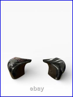 BMW M5 F90 2017-2023 Genuine Carbon Fibre Mirror Covers Caps Pair M Performance