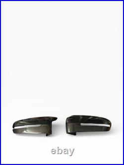 BMW M5 F90 2017-2023 Genuine Carbon Fibre Mirror Covers Caps Pair M Performance