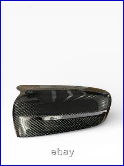 BMW M5 F90 2017-2023 Genuine Carbon Fibre Mirror Covers Caps Pair M Performance