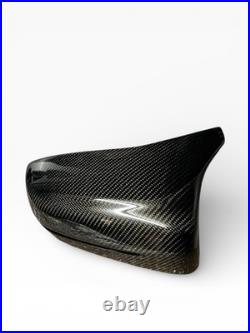 BMW M5 F90 2017-2023 Genuine Carbon Fibre Mirror Covers Caps Pair M Performance