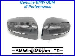 BMW M PERFORMANCE GENUINE Carbon Mirror Caps SET RHD G30 G31 G32 G11 G15 G16