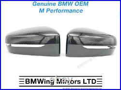 BMW M PERFORMANCE GENUINE Carbon Mirror Caps SET RHD G30 G31 G32 G11 G15 G16