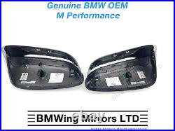 BMW M PERFORMANCE GENUINE Carbon Mirror Caps SET RHD G30 G31 G32 G11 G15 G16