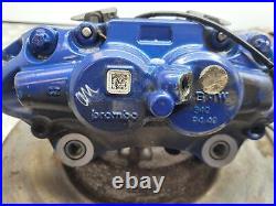 BMW M Performance 340mm Blue Brembo Brake Caliper Discs 1 2 3 4 Series F2X F3X