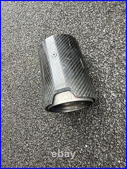 BMW M Performance Carbon Fibre Rear Exhaust Tip 2 3 Series M2 M3 M4 Genuine