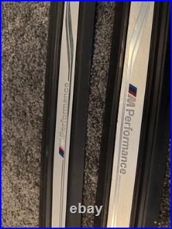 BMW M Performance Genuine 2x Side Skier Sill Strips Set F30 F80 F32 F33 F36