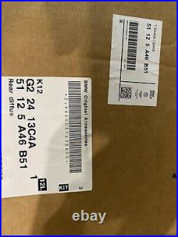BMW M Performance Genuine Rear Diffuser Carbon Fibre M2 G87 51125A46B51