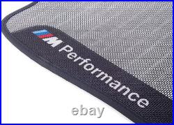 BMW M Performance Rubber Floor Mats Rear Set F30 F31 F80 F36 Genuine 2409932