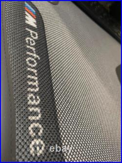 BMW M Performance Rubber Floor Mats Rear Set F30 F31 F80 F36 Genuine 2409932