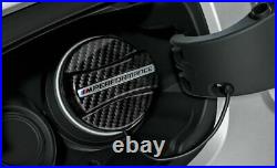 BMW M Performance Tank Lock Fuel Cap Carbon 16112472988 Genuine New
