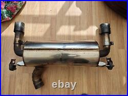 BMW OEM Genuine M Performance Backbox Exhaust M240i + Valves Used Carbon Tips