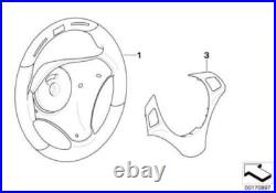 BMW Performance Genuine Steering Wheel Cover 1/3 Series X1 32300430403