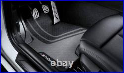 BMW Rubber Floor Mats M Performance Front 4 Series F32 F33 F82 F83 F86 2407306 BMW Rubber Floor Mats M Performance Front 4 Series F32 F33 F82 F83 F86 2407306