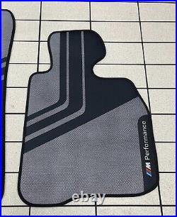 BMW Rubber Floor Mats M Performance Front 4 Series F32 F33 F82 F83 F86 2407306 BMW Rubber Floor Mats M Performance Front 4 Series F32 F33 F82 F83 F86 2407306