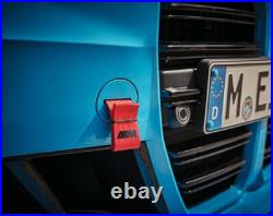 BMW Tow Strap Cable Towing Eye M Performance Red New Genuine 72155A709F6