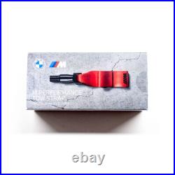 BMW Tow Strap Cable Towing Eye M Performance Red New Genuine 72155A709F6