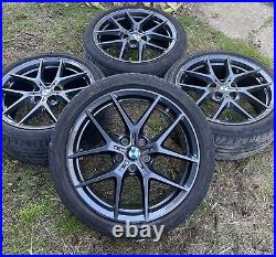 Bmw 1 Series F40 18 Alloy Wheels Set M Performance 554m Type Genuine