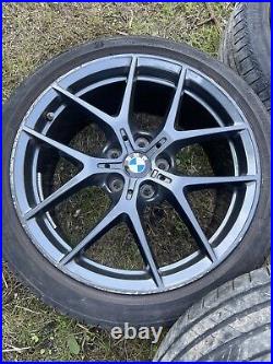 Bmw 1 Series F40 18 Alloy Wheels Set M Performance 554m Type Genuine