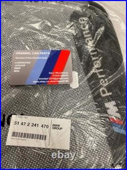 Bmw 3 & 4 Series M Performance Rear Floor Mats New Genuine 51472241470