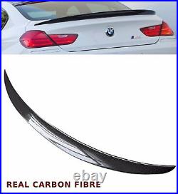 Bmw 6 Series F12 F13 M6 Performance Rear Trunk Boot Spoiler Real Carbon Fibre