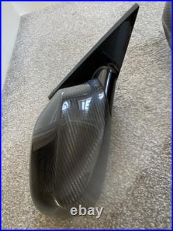 Bmw E81 E82 E88 M Performance Carbon Fibre Door Mirrors 51162159457 51162159456