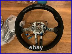 Bmw F10 M5 F06 F12 F13 M6 Performance Race Display Led Alcantara Steering Wheel