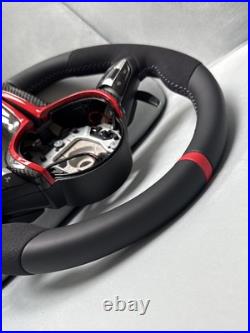 Bmw F80 F82 F83 F87 F15 F16 M Steering Wheel M Performance Carbon Retrimmed Red