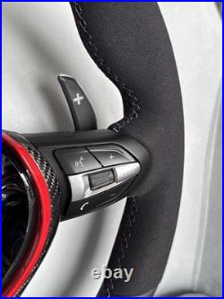 Bmw F80 F82 F83 F87 F15 F16 M Steering Wheel M Performance Carbon Retrimmed Red