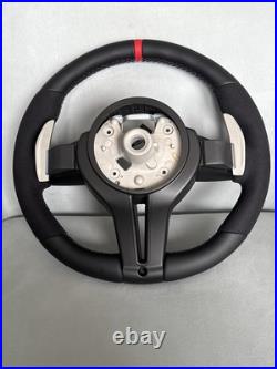 Bmw F80 F82 F83 F87 F15 F16 M Steering Wheel M Performance Carbon Retrimmed Red