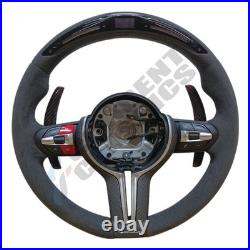 Bmw F87 M2 Competition M Performance Led Alcantara Steering Wheel 2413015 Bmw F87 M2 Competition M Performance Led Alcantara Steering Wheel 2413015