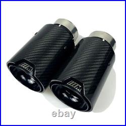 Bmw F Series Twin Pipes Genuine Carbon Fiber M Performance Exhaust Tips