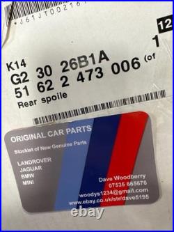 Bmw G21 G81 M Performance Roof Spoiler Gloss Black New Genuine 51622473006