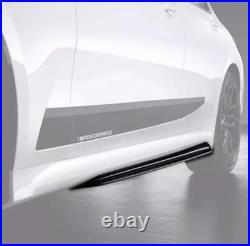 Bmw Genuine 3 Series G20 & G21 M Performance Gloss Black Right&left Side Skirts