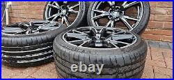 Bmw M240i 2 series 19 alloy wheels Genuine style 893M Staggered G42 Perform