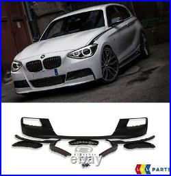 Bmw New Genuine F20 F21 M Performance Front Bumper Spoiler Kit With Grilles