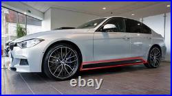 Bmw New Genuine F30 F31 M Performance Side Skirt Film Decal Left+right 2240983