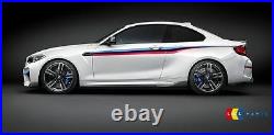 Bmw New Genuine M2 F87 M Performance Side Stripe Stickers Decal Kit Left + Right