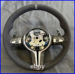 Cs Style Steering Wheel M Performance Carbon Alcantara F20 F21 F22 F30 F32 M3 M4