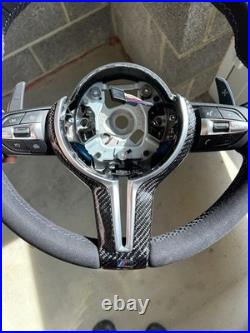 Cs Style Steering Wheel M Performance Carbon Alcantara F20 F21 F22 F30 F32 M3 M4