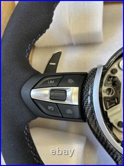 Cs Style Steering Wheel M Performance Carbon Alcantara F20 F21 F22 F30 F32 M3 M4
