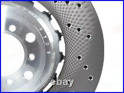 FOR BMW M2 M3 M4 FRONT GENUINE PERFORMANCE DRILLED OEM BRAKE DISCS PAIR 380mm