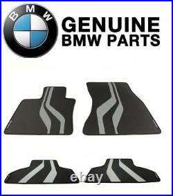 Front & Rear Set M Performance Floor Mats Genuine 51472353380 For BMW F15 F85 X5